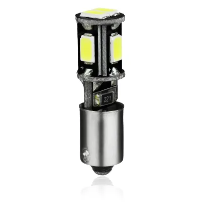 Żarówka samochodowa LED BA9S 6 SMD 5630 CAN BUS