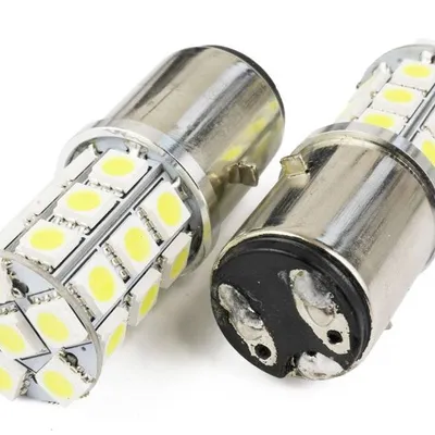 Żarówka samochodowa LED BA20D 27 SMD 5050