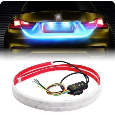 Elastyczna taśma LED do klapy bagażnika | Długość 150 cm | Tuning optyczny LED