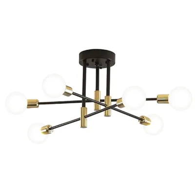Nowoczesna lampa sufitowa | Wiele źródeł światła | RLH-60S-W