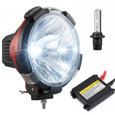 Lampa robocza HID 9" ksenon H3 35W 3000lm IP68 | Szperacz Off Road 12V
