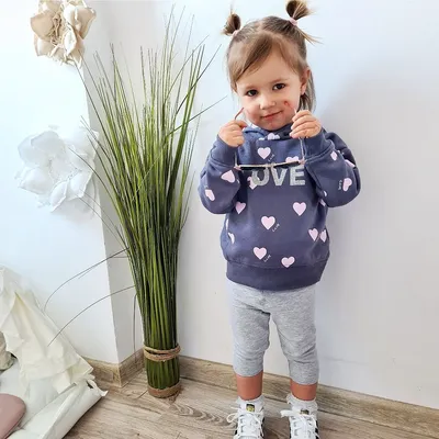 Legginsy Dziecięce 3/4 Melanż