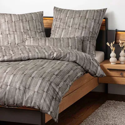 Pościel satyna bawełniana Janine Milano 45121-07 Braun Mocha