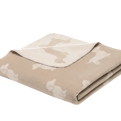 Koc Cawö We Love Dogs 62460-33 150x200 Natur/Beige