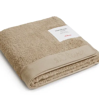 Ręcznik bawełniany s.Oliver Uni 1512-330 Beige