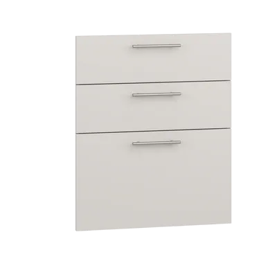 Front kuchenny 60/72 do szafki z szufladami D3S-60/82 kaszmir mat MDF