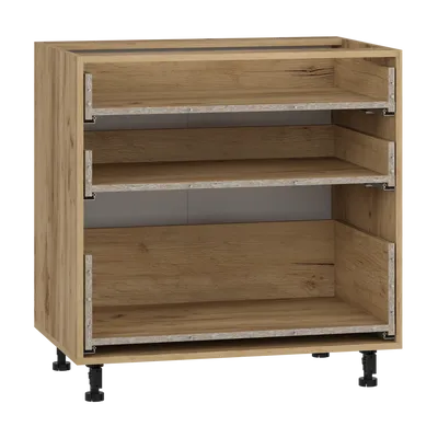 Korpus CRAFT Szafki Kuchennej z Szufladami Stojącej Dolnej BELLA D3S-80/82
