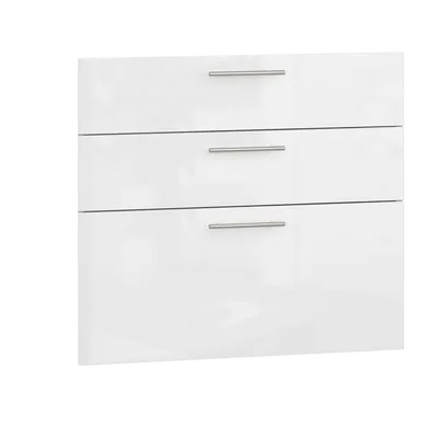Front kuchenny 80/72 do szafki z szufladami D3S-80/82 biały połysk MDF