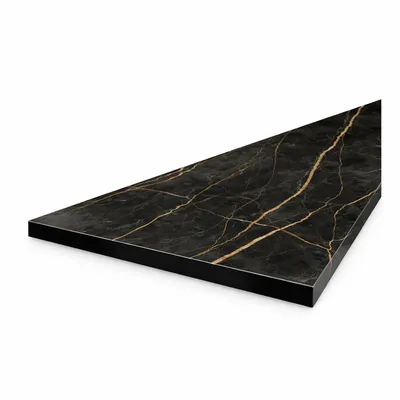 Blat Kuchenny Czarny 202 cm BELLA blat 2020/28 mm