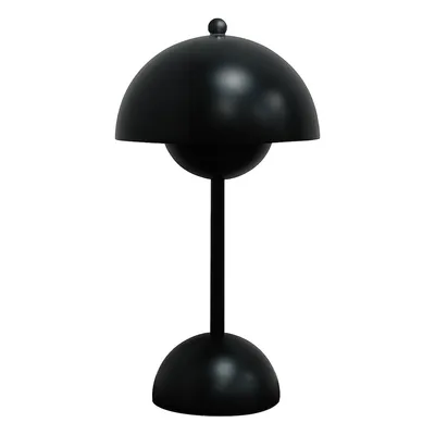 Lampka nocna na dotyk, ładowanie, czarna COSTA Black