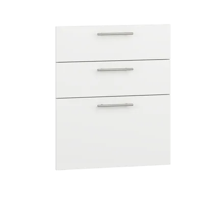 Front kuchenny 60/72 do szafki z szufladami D3S-60/82 biały mat MDF