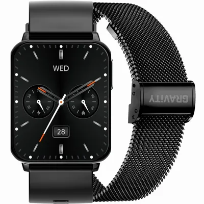 Smartwatch unisex Gravity gt17-7 - amoled, dodatkowy pasek (sg038g)