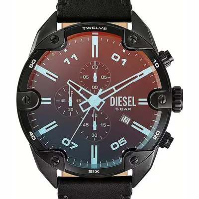 Zegarek męski Diesel spiked chronograph dz4667 + box