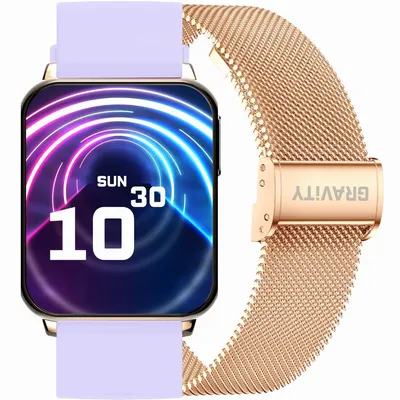 Smartwatch unisex Gravity gt17-3 - amoled, dodatkowy pasek (sg038c)
