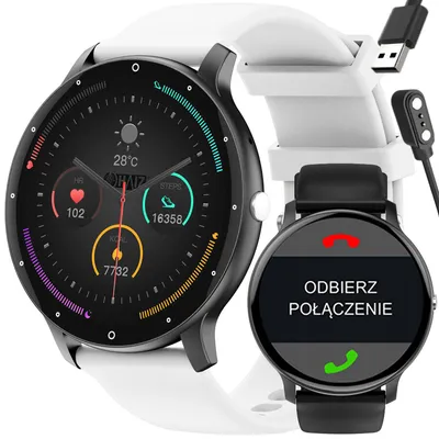 Smartwatch unisex Gravity gt1-4 pro - rozmowy bluetooth, dodatkowy pasek (sg027d)