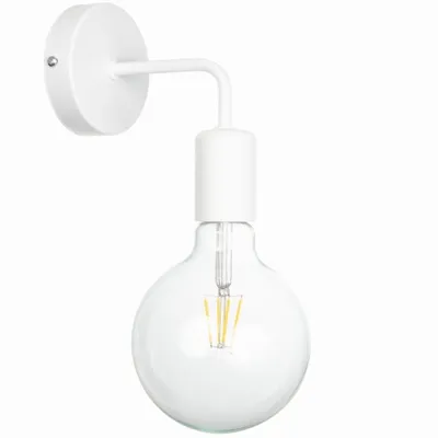 Lampa ścienna kinkiet nowoczesny biały loft