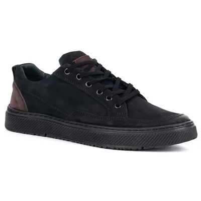 Buty Męskie skórzane SNEAKERS 950MA czarne