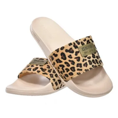 Klapki damskie Big Star SS274715 leopard