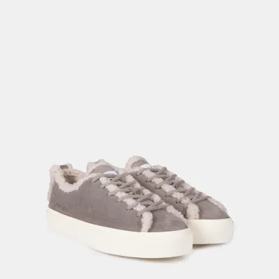 INUIKII sneakersy Shearling Low szare