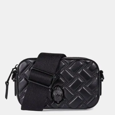 Kurt Geiger torebka damska 690-KENSINGTON SM CAMERA DRCH-BLACK-LEAT
