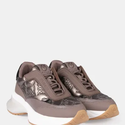 PINKO damskie sneakersy Ariel 19 brązowe