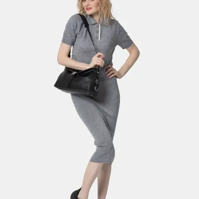 PINKO polo damskie Gorgona szare