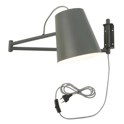 It's About RoMi - Lampa ścienna Brisbane szaro-zielona