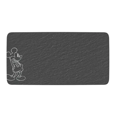 Villeroy&Boch - Półmisek do serwowania 35 x 18 cm Manufacture Mickey Mouse Czarny