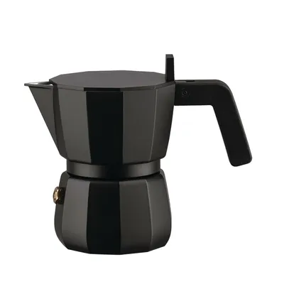 Alessi -  Zaparzacz do kawy 70 ml MOKA Czarny