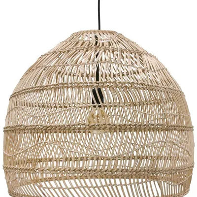 HK Living - Lampa wisząca M wiklinowa