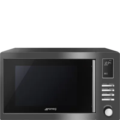 Smeg - Kuchenka mikrofalowa MOE31B Universale Czarna
