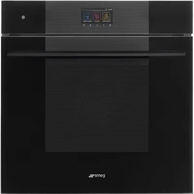 Smeg - Piekarnik elektryczny z funkcją mikrofali SO6104M2PB3 Linea Czarny