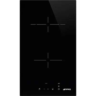 Smeg - Płyta ceramiczna SE232TD2 Universale Czarna