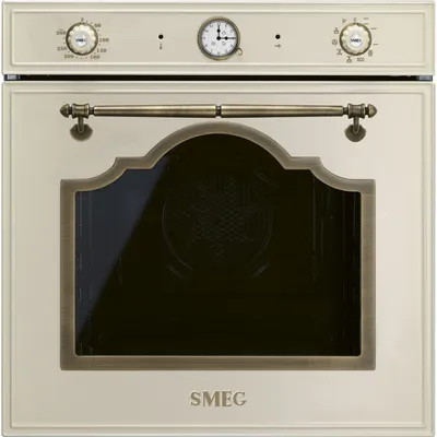 Smeg - Piekarnik elektryczny Cortina SFP67C1TPO Kremowy