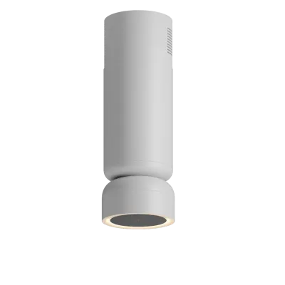 Ciarko - Okap wyspowy Icon W White
