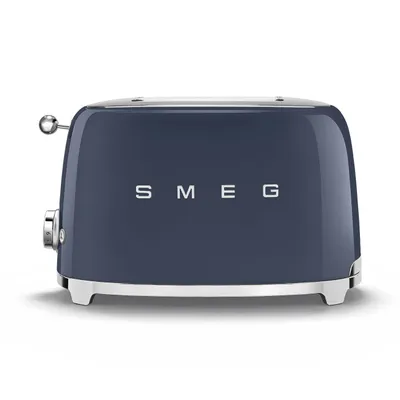 Smeg - Toster na 2 kromki 50's Retro Style TSF01NBEU Navy Blue
