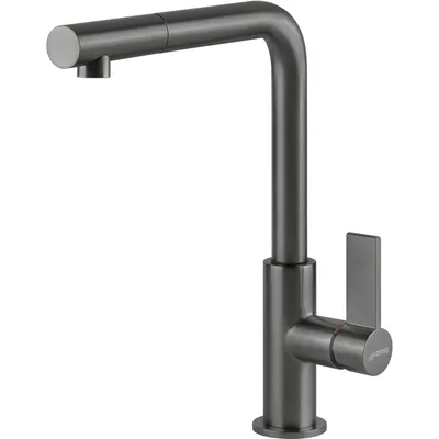 Smeg - Bateria zlewozmywakowa MD22DKX1 Universale Czarny chrom