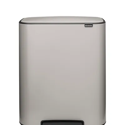 Brabantia - Kosz pedałowy Bo 60L Soft Grey