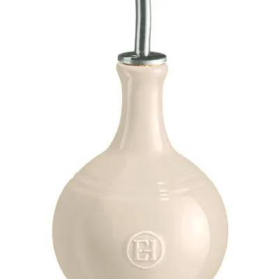 Emile Henry - Butelka na ocet 450 ml Kremowa