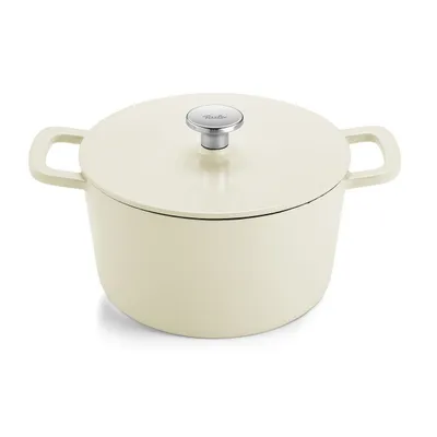 Fissler - Garnek żeliwny Moments Kość Słoniowa 24 cm