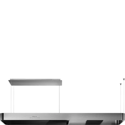 Smeg - Okap wyspowy KSLS18X Isola Stal nierdzewna