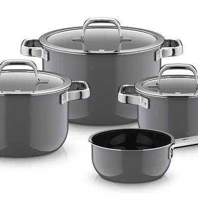 WMF - Zestaw 4 Naczyń Fusiontec Mineral Pro PLATINIUM