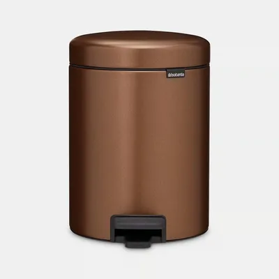 Brabantia - Kosz pedałowy NewIcon 5L Warm Bronze