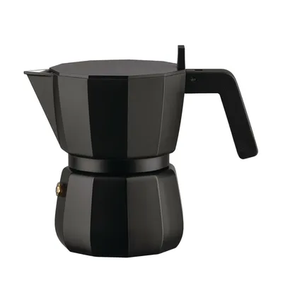 Alessi -  Zaparzacz do kawy 150 ml MOKA Czarny