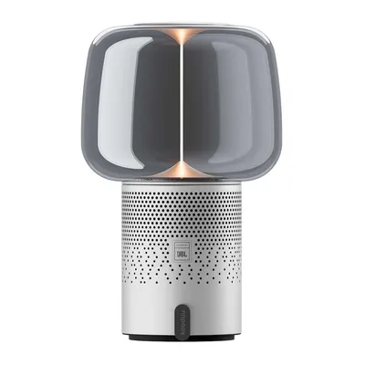 Kooduu - Lampa przenośna z głośnikiem Serena Play Srebrna