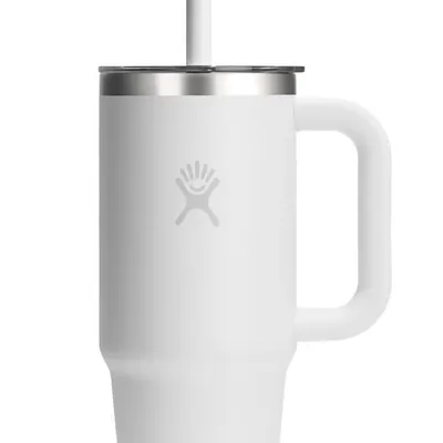Hydro Flask - Kubek termiczny All Around Travel Tumbler 24oz White-Clear