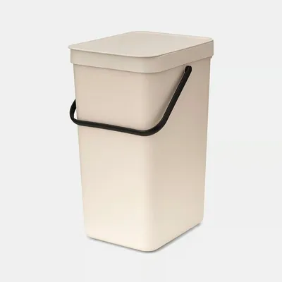 Brabantia - Kosz do segregacji Sort & Go 16L Soft Beige