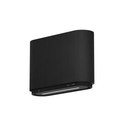 Ciarko - Okap przyścienny 60 cm Mono Black/Black