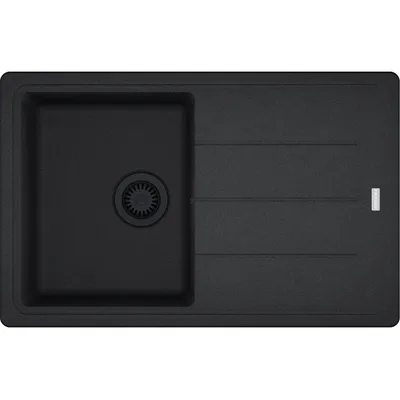 FRANKE - Zlewozmywak wbudowywany Basis BFG 611-78 Onyx / Czarny odpływ