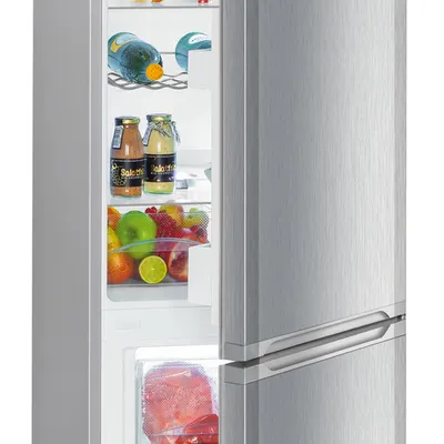 Liebherr - Chłodziarko-zamrażarka z systemem SmartFrost CUele281-26 Srebrna